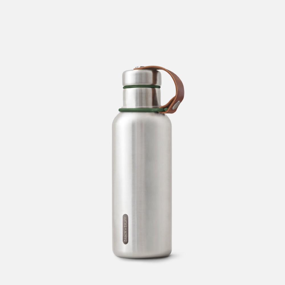 Insulated Water Bottle in Olive