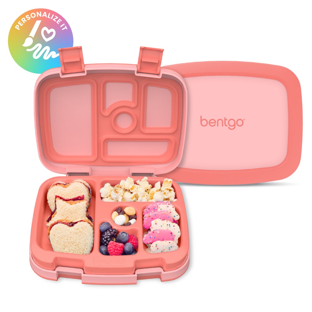 Kids Lunch Box in Coral