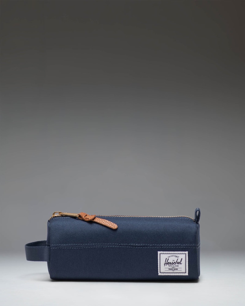 Settlement Pencil Pouch in Navy